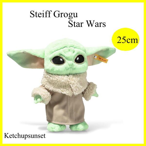 【１週間以内に入荷、次回ご予約分】シュタイフ　スター・ウオーズ　グローグー 　Steiff Grog...