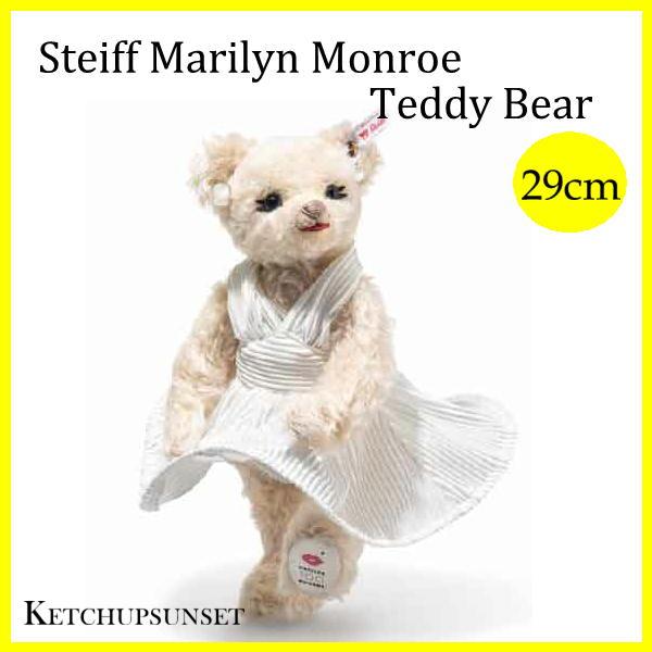 【2026年春夏予約商品】シュタイフ テディベア Steiff Marilyn Monroe Ted...