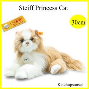 シュタイフ テディベア　プリンセス　キャット　  Steiff Princess Cat ねこのぬいぐるみ　ぬいぐるみ　猫　ネコ　ねこ　プレゼント　ギフト｜teddy