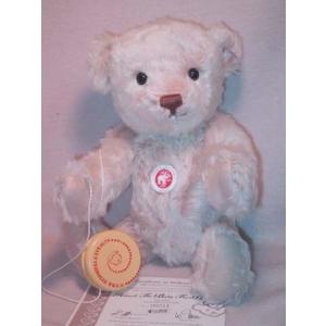 ドイツ製 木製テディベア人形 ナチュラル色 （18cm) KWO社