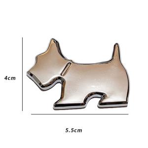 エンブレム 猫 犬 金属 プレート 車用ステッ...の詳細画像4