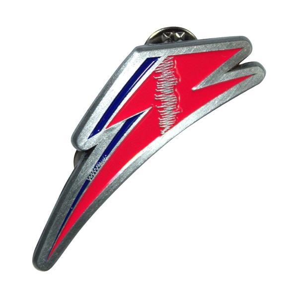 David Bowie メタルピンバッジ デヴィッド・ボウイ Flash