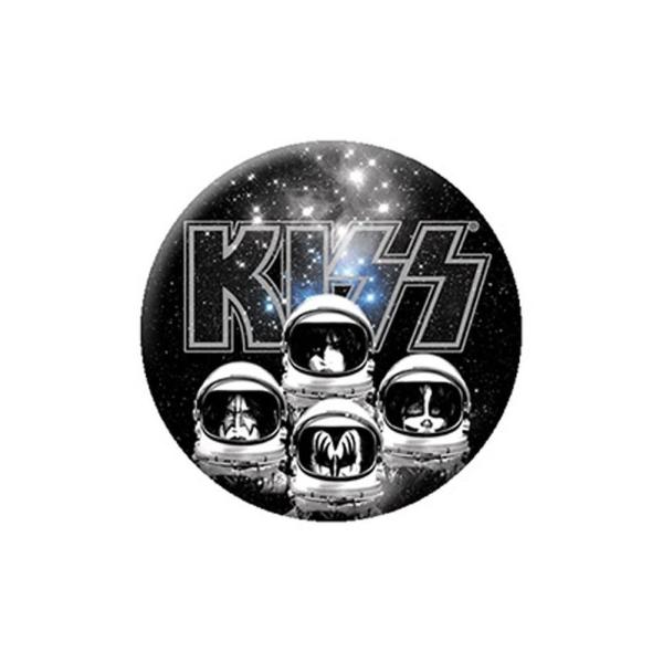 KISS 缶バッジ キッス Astronauts