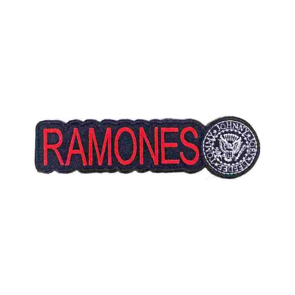 Ramones アイロンパッチ／ワッペン ラモーンズ Logo &amp; Seal
