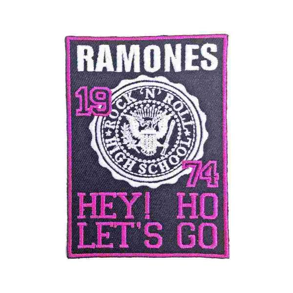 Ramones アイロンパッチ／ワッペン ラモーンズ High School