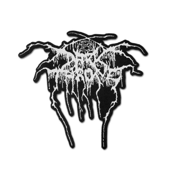 Darkthrone パッチ／ワッペン ダークスローン Logo Cut Out