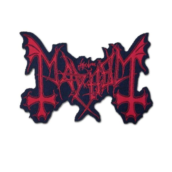 Mayhem パッチ／ワッペン メイヘム Logo Cut Out