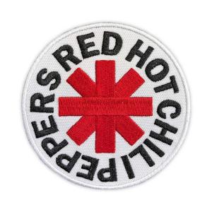 Red Hot Chili Peppers アイロンパッチ／ワッペン レッド・ホット・チリ・ペッパーズ Asterisk WHITE