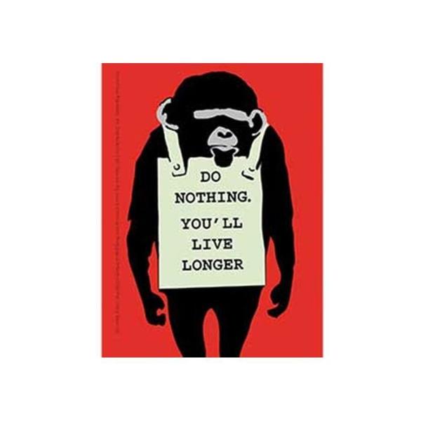 Banksy ステッカー バンクシー Do Nothing
