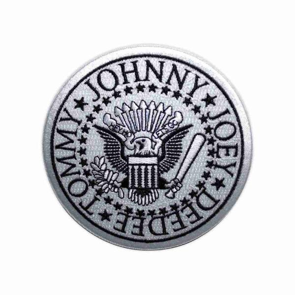 Ramones アイロンパッチ／ワッペン ラモーンズ Presidential Seal WHITE