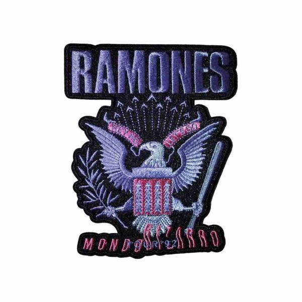 Ramones アイロンパッチ／ワッペン ラモーンズ Mondo Bizarro