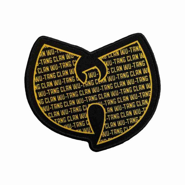 Wu-Tang Clan アイロンパッチ／ワッペン ウータン・クラン Logos In Logo