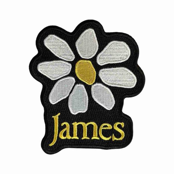 James アイロンパッチ／ワッペン ジェイムス White Daisy