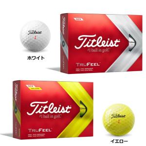 タイトリスト TRUFEEL トゥルーフィール 2022　1ダース　ゴルフボール｜teeolive-kobe