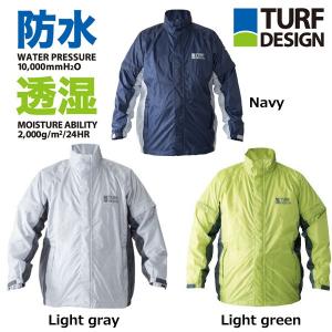 レインジャケット RAIN WEAR TDRW-1674J TURF DESIGN｜teeolive-kobe