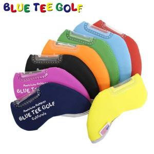 BLUE TEE GOLF ブルーティーゴルフ ストレッチ アイアンカバー 8個セット｜teeolive-kobe