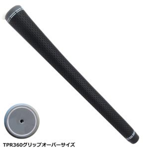 ZERO360 ゼロ360グリップ オーバーサイズ M60R ゴルフグリップ GRIP ブラック×グレー｜teeolive-kobe