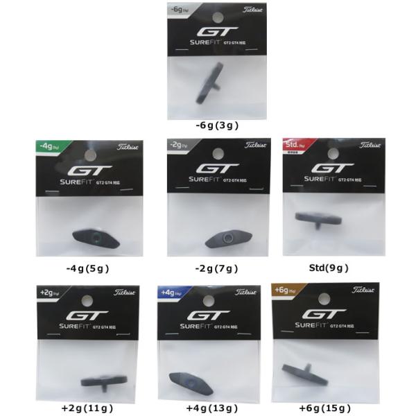 タイトリスト GT2 GT4 対応ウェイト ドライバー用 爆買