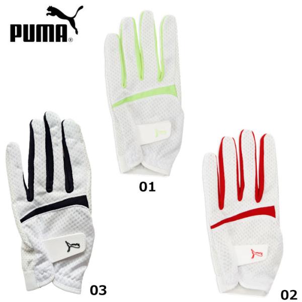 PUMA 042176 プーマ シャドウキャット ベント グローブ 左手用 ゴルフグローブ
