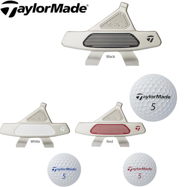 Taylormade TL218 トラスパター キャップボールマーカー クリップマーカー ゴルフマー...