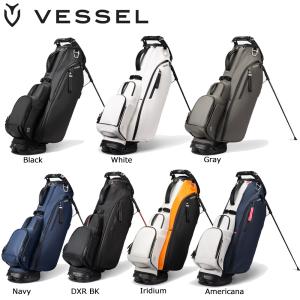 VESSEL VLS Lux Stand キャディバッグ ダブルショルダー VESSEL VLS Lux Stand キャディバッグ ダブルショルダー