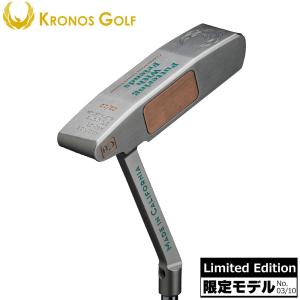 KRONOS 限定品　34インチ BLACK 　PATINA クロノスパター Kronos 世界限定10本 Brass Insert SI RELEASE LTD GOLF KRONOS クラブ