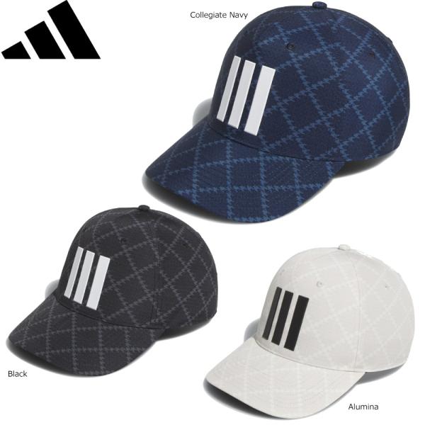 adidas JVU81 スリーストライプス ツアー 千鳥格子柄 ハット アディダス 爆買