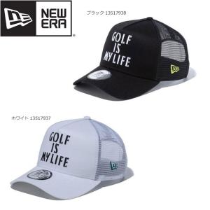 NEW ERA GOLF CLUB ニューエラ 9FORTY A-Frame トラッカー Golf is My Life キャップ 日本仕様｜teeolive