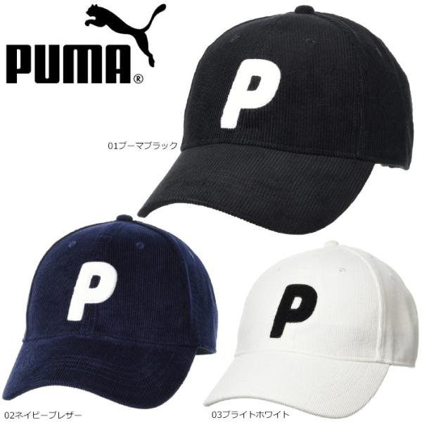 PUMA 024632 プーマ ゴルフ ウィメンズ ゴルフ カーブ P コーデュロイ キャップ 日本...