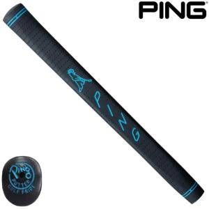 PING PP58 ピン ミッドサイズ ブラック/ブルー パターグリップ 日本正規品｜teeolive