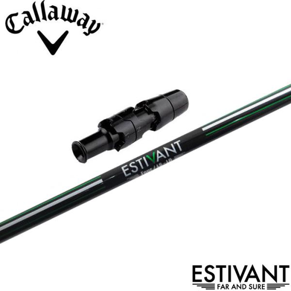 キャロウェイ用互換スリーブ付きシャフト デザインでフェード・ドローを打ち分けるシャフト ESTIVA...