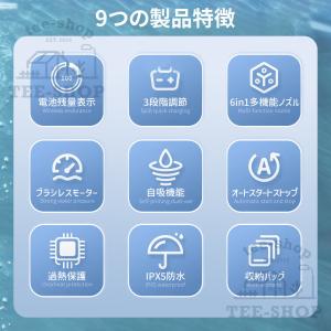 高圧洗浄機 12MPa 6in1 コードレス ...の詳細画像4