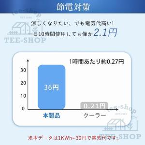扇風機 冷風機 小型 卓上 強力 静音 usb...の詳細画像2