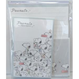 スヌーピー　ボリュームアップレターセット　HAPPY CREAM SODA