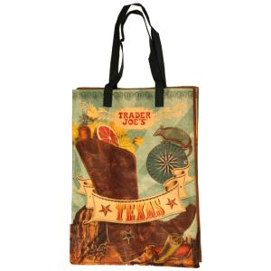トレーダージョーズ　エコバッグ　テキサス限定品　TRADER JOE'S　アメリカ｜ティーイーアイグローバル