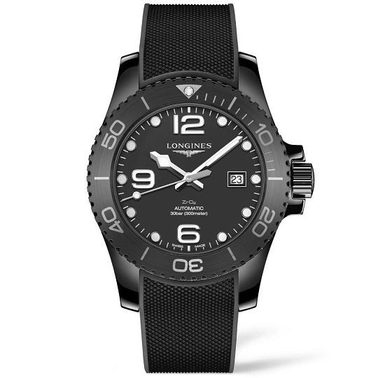 ロンジン ハイドロコンクエスト ダイバーズ メンズ腕時計   L3.784.4.56.9