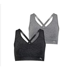 プーマ スポーツブラ SEAMLESS SPORTS BRA 2枚セット