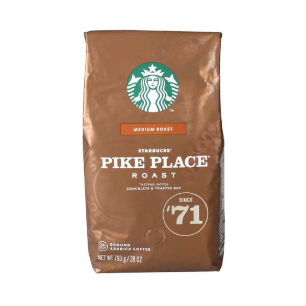 スターバックス パイクプレイスロースト (粉) 793g コストコ直送
