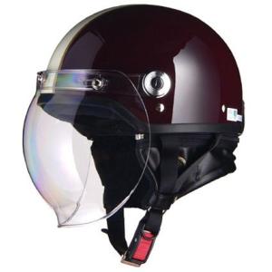 【4952652009435】LEAD(リード工業)CROSS CR-760 ハーフヘルメット&lt;br&gt;0SS-GCCR760-TW(ブラウン/アイボリー) &lt;br&gt;サイズ調整スポンジ付き