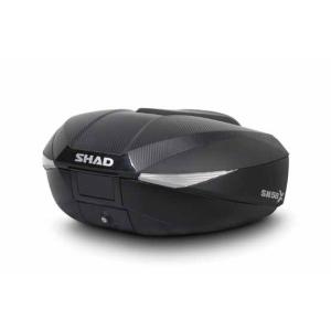 SHAD   トップケース　SH58X 無塗装ブラック  カーボン　最大容量58リットル シャッド 0SSNHSH58X
