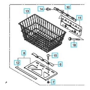 ベンリィ110プロ フロントバスケットステー ホンダ 純正 新品 在庫有り 即納可 Mt ホンダ HONDA 純正 18年モデルBENLY ベンリー 用 フロントバスケットの