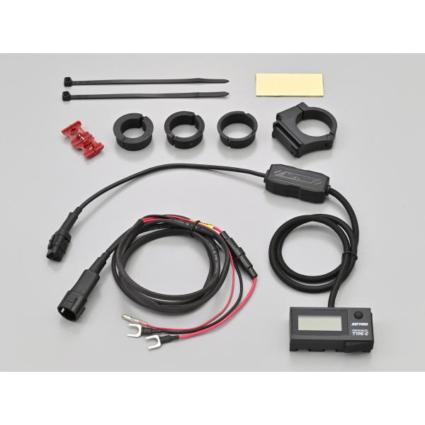 DAYTONA デイトナ   4909449561485  17239 デジタル電圧計＆USB電源「...