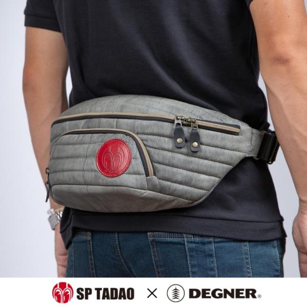 デグナー DEGNER  SPW-4 SP忠男コラボ SP忠男レザーウエストバッグ