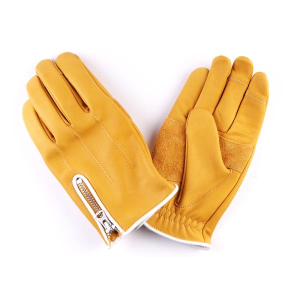 DIN MARKET  4589975582910 GMG-10 COW HIDE GLOVE イエ...