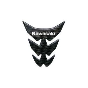 ネコポス　カワサキ純正  タンクパッド カーボン調  KAWASAKI ロゴ 　3M製 Ninja ...