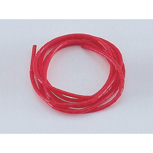 4947934005229 スパイラルチューブ レッド ナイロン5／5mm 800302 CF-PO...