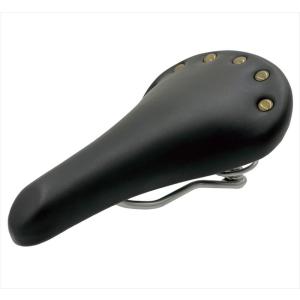 フジタ　クラシック　レザーサドル 　ダークブラウン！ GORIX レザーサドル 本革 革サドル 自転車 牛革 ビンテージ