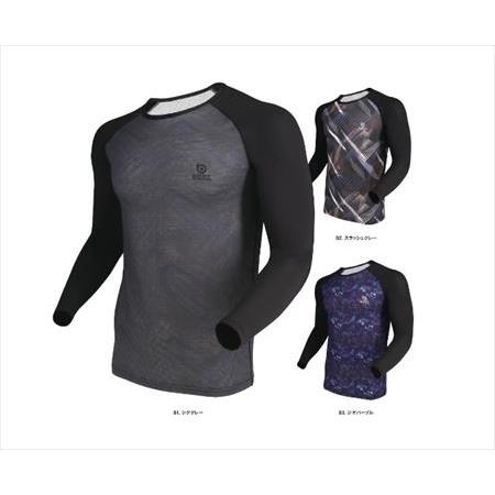 定形外 おたふく手袋 JW-606 BTクールメッシュ　ロングスリーブ クルーネックシャツ 通気性 ...