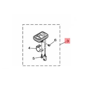 ワイズギア ヤマハ YAMAHA X0U-82021-00 メインスイッチ 電動自転車