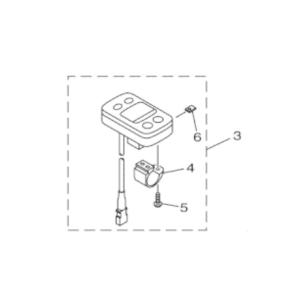 ヤマハX0U-82021-E1 メインスイッチ　 電動自転車　補修部品 ヤマハX0U-82021-E1 メインスイッチ 電動自転車補修部品